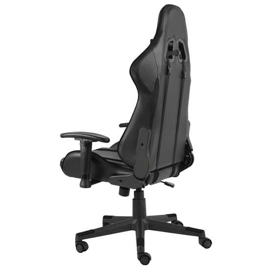 Snurrbar Gamingstol Svart Pvc
