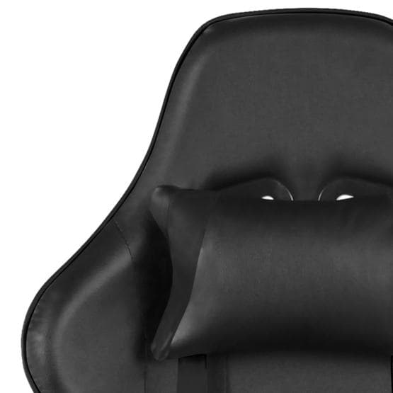 Snurrbar Gamingstol Svart Pvc