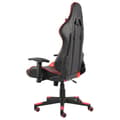 Miniatyrbild 4 av 8: Snurrbar Gamingstol Röd Pvc