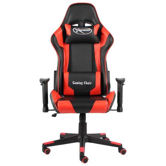 Snurrbar Gamingstol Röd Pvc
