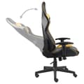 Miniatyrbild 5 av 8: Snurrbar Gamingstol Guld Pvc
