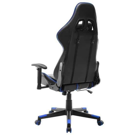 Gamingstol Svart Och Blå Konstläder