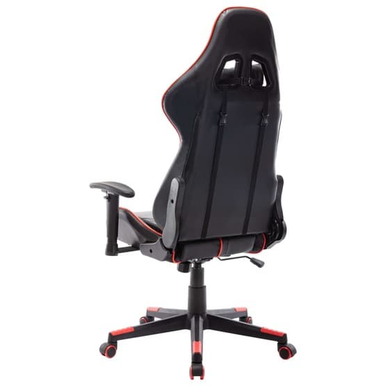 Gamingstol Svart Och Röd Konstläder