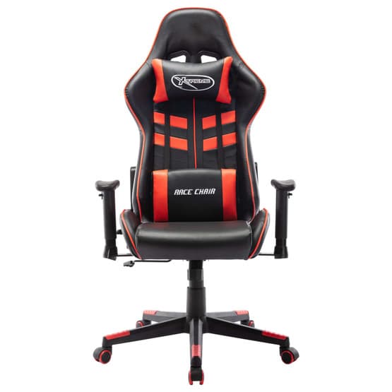 Gamingstol Svart Och Röd Konstläder