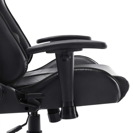 Gamingstol Vit Och Svart Konstläder