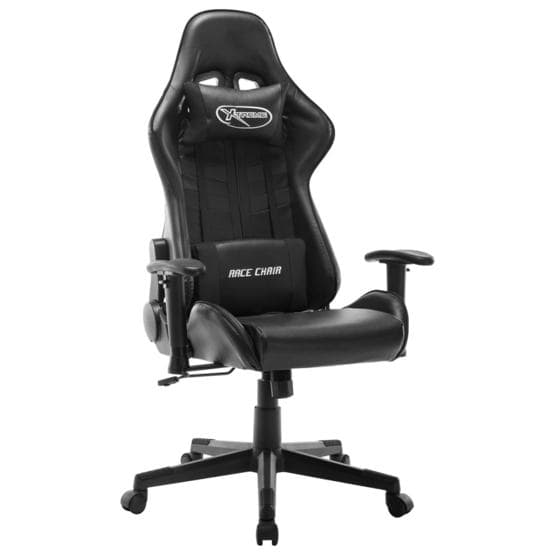 Gamingstol Vit Och Svart Konstläder
