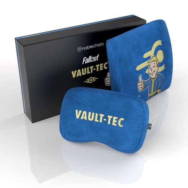 noblechairs Memory Foam Pillow Set - Fallout Vault Tec Edition