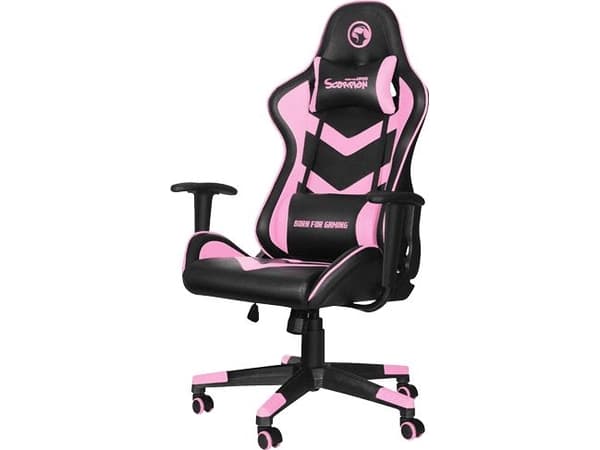 Gaming stol Marvo CH-106 Gaming stol, rosa