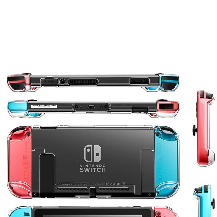Stötdämpande Heltäckande Nintendo Switch TPU Skal