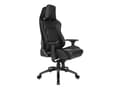 Miniatyrbild 2 av 5: L33T E-Sport Pro Comfort - Spelstol - ergonomisk - armstöd - T-formad - lutning - svängtapp - metall, mocka, alcantara, polyuretanläder, stålram, kal