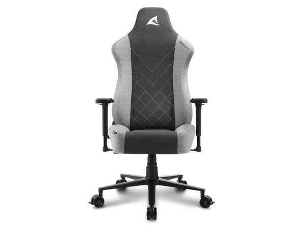 Sharkoon Skiller SGS30 - Spillestol - ergonomisk - høy bakside - armlener - T-formet - tipping - roterende - stoff, aluminiumslegering, høytetthets s