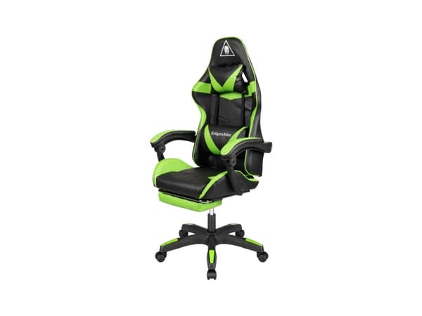 Gaming stol Kruger & Matz Warrior GX-150 Gaming stol, svart-grønn