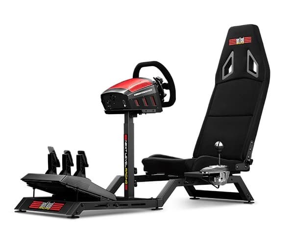 Next Level Racing - Racing simulator cockpit brackets - 5 mm carbon steel