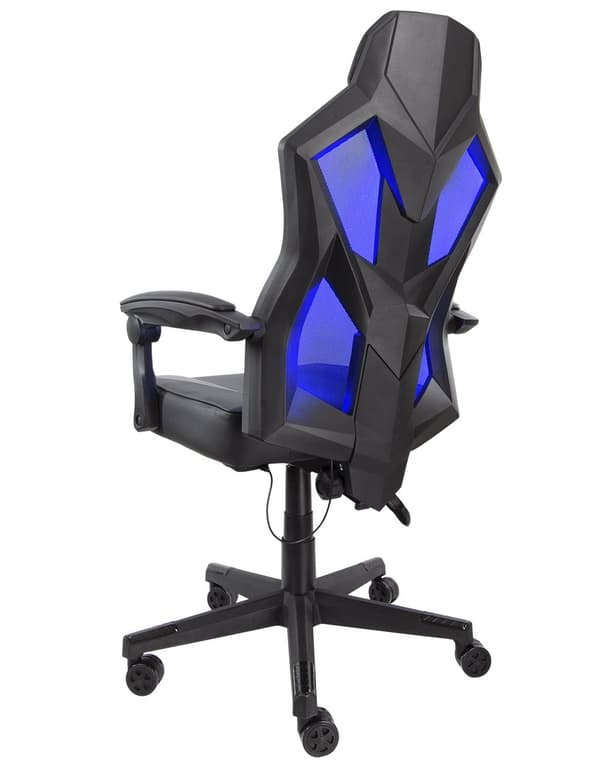 DELTACO GAMING DC220 stol med LED belysning