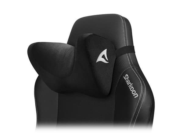 Sharkoon Skiller SHC20, Musta, Kuitu, Memory foam, 210 mm, 370 mm, 150 mm, 376 g