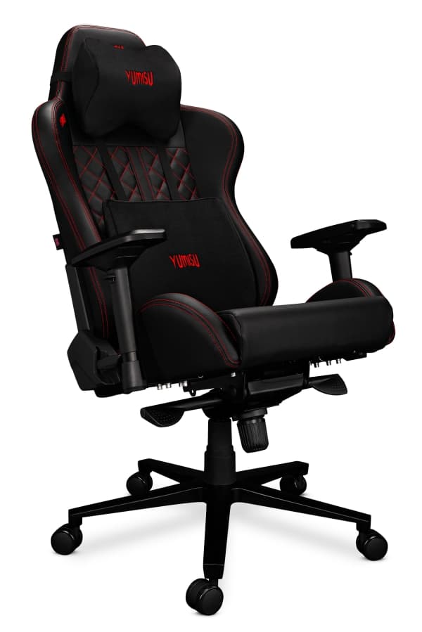 Yumisu Y-2050-BR BLACK/RED armchair