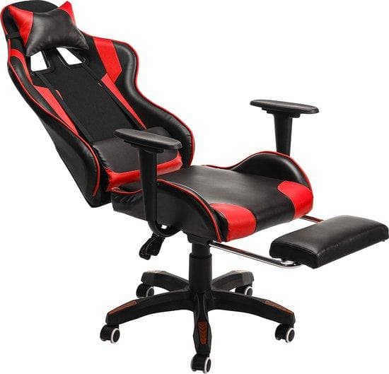 GEPRO Gaming stol-ergonomisk gamerstol ryglæn vippes 150 °-i højde ...