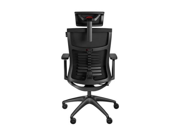 Genesis Astat 200 G2 - Spillestol - ergonomisk - armlener - T-formet - tipping - maskestoff, mesh PureFlow - svart