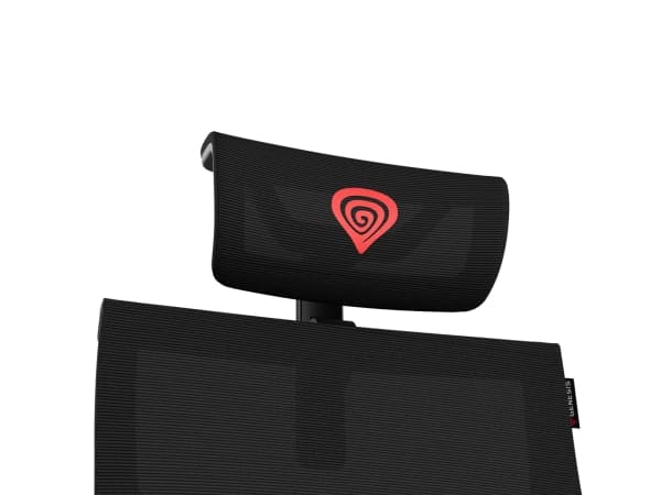 Genesis Astat 200 G2 - Spillestol - ergonomisk - armlener - T-formet - tipping - maskestoff, mesh PureFlow - svart