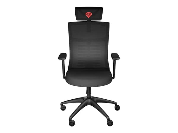 Genesis Astat 200 G2 - Spillestol - ergonomisk - armlener - T-formet - tipping - maskestoff, mesh PureFlow - svart