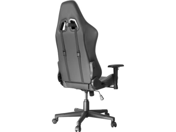 SPEEDLINK SL-660005-BKGY, PC-gamingstol, 150 kg, Polstret Sete, Polstret Rygg, Sort, Sort, Grå