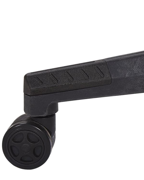 Gamingstol Svart Rosa Konstläder Justerbara Armstöd och Höjd Fotstöd Modern design