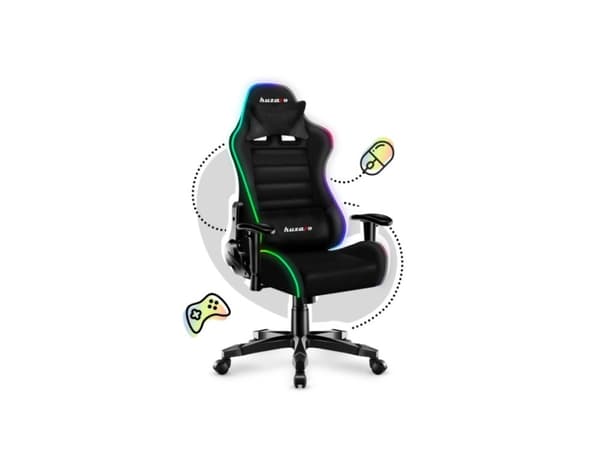 LASTEN PELITUOLI HUZARO RANGER 6.0 RGB VERKKO