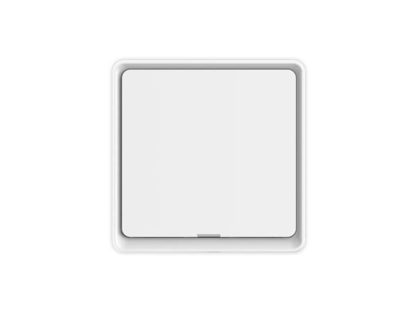 Zigbee smart wall switch Battery powered white