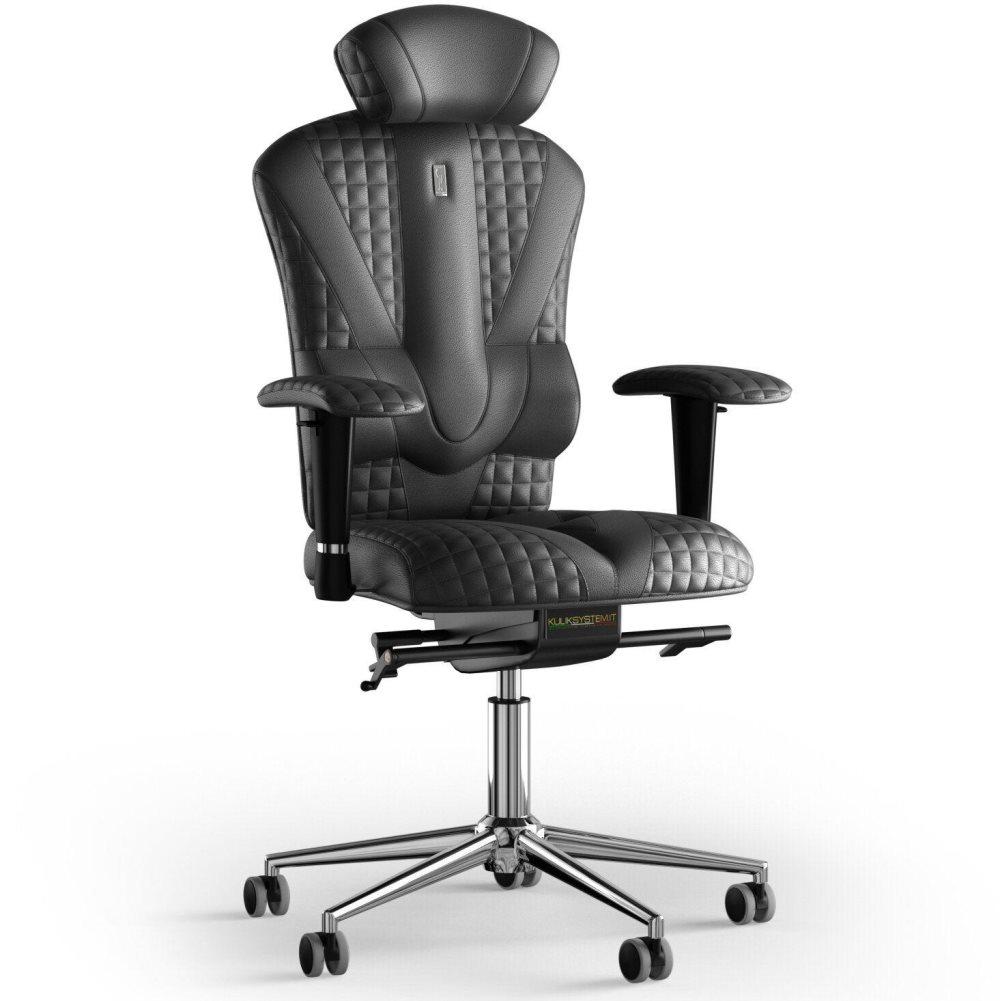 KULIK SYSTEM Victory - Computer Desk Chair with Patented Ergonomic Designed Back Support and seat Cushion. Ergonomic office chair
