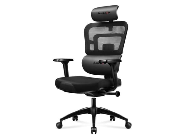 Huzaro COMBAT 7.0, PC-pelituoli, 150 kg, pehmustettu istuin, Hihnoilla kiinnitettävä selkänoja, Musta, Terästä