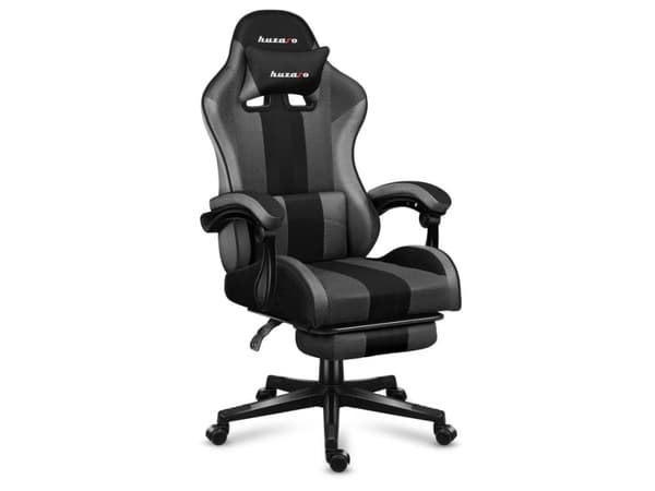 HUZARO FORCE 4.7 GRÅ MESH GAMING STOL PELIKENGÄT