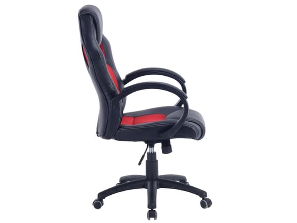 Sinox gamingstol i sort og rød