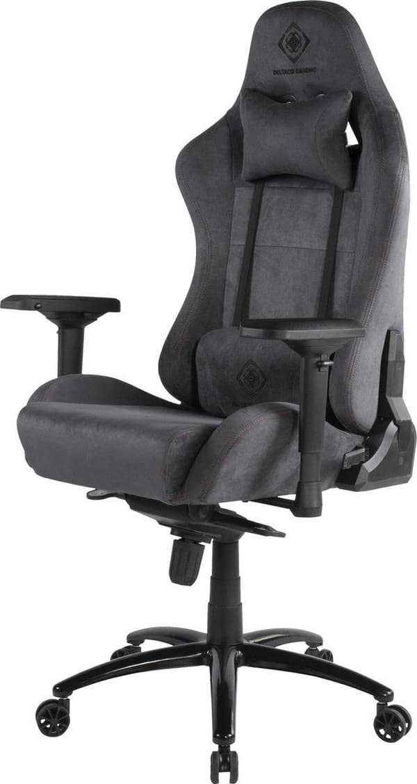 Deltaco Gaming DC440D Gaming Stol - Mörkgrå