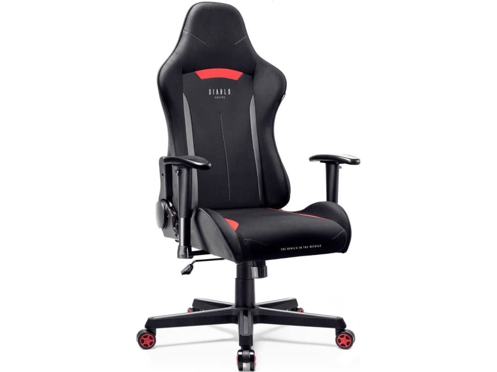 Diablo Chairs X-ST4RTER stol svart/röd
