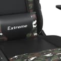 Miniatyrbillede 9 af 11: vidaXL gamingstol med fodstøtte kunstlæder sort og camouflage