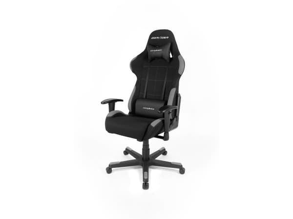 DXRacer Formula Series OH/FD01 - Stol - ergonomisk - høy bakside - armlener - T-formet - tipping - roterende - nylon, polyuretan fauxlær, høytetthets
