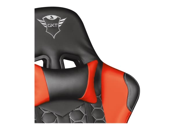 Trust Gaming GXT 708 Resto - Spillestol - ergonomisk - liggestol - armlener - T-formet - tipping - roterende - svart