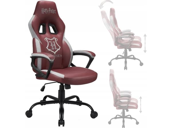 SuBsonic Harry Potter Original - Spillestol - ergonomisk - armlener - roterende - kunstlær