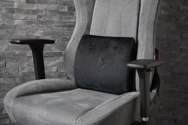 Arozzi Lumbar Support - Black Velour