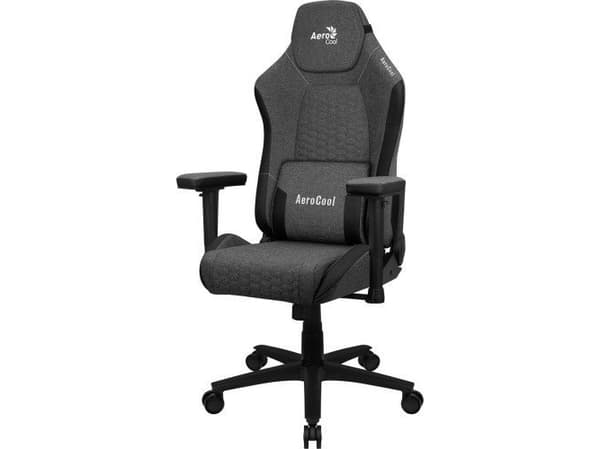 Aerocool CROWN AeroWeave Universal Gaming Stol Polstret Sete Svart (CROWNASHBK)