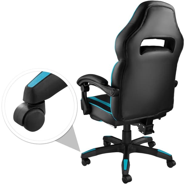 Gamingstol Comodo - svart/azurblå