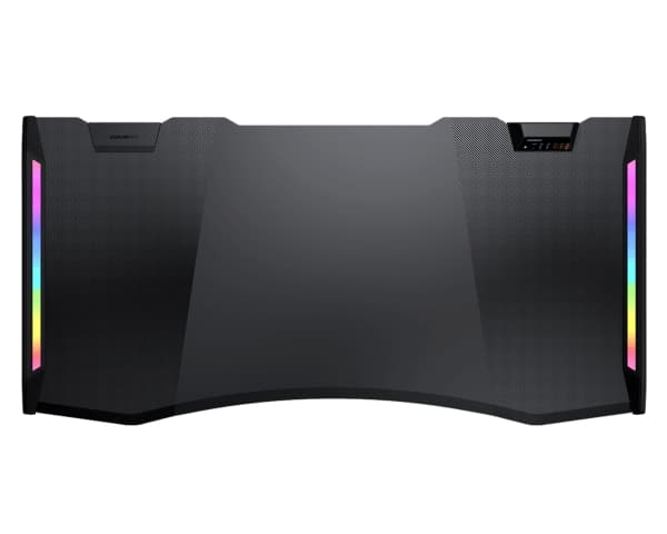 COUGAR Gaming E-Mars, Rak, Rektangulär form, Spela, Svart, Svart, Svart