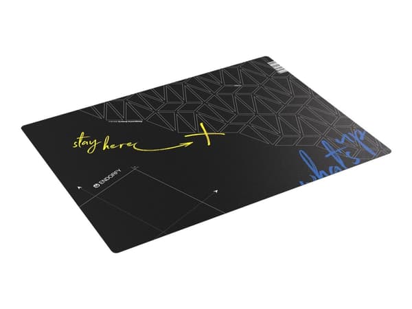 Endorfy FP120R - Golvmatta - rektangulär - 90 x 120 cm - svart
