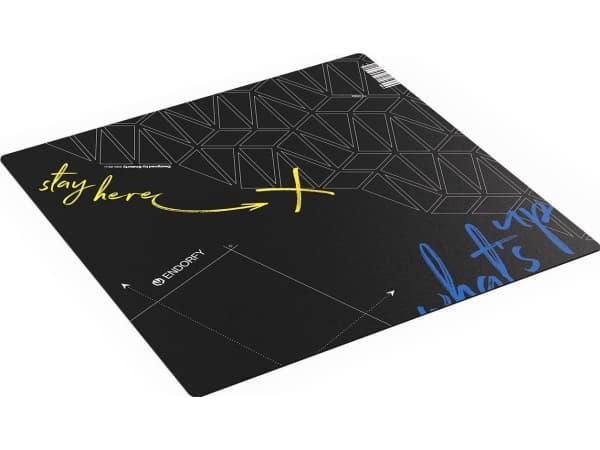 Endorfy FP90S - Lattiamatto - suorakulmainen - 90 x 90 cm - musta