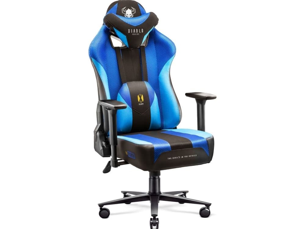 Diablo Chairs XPlayer 2.0 Frost Black Normal Size CDON