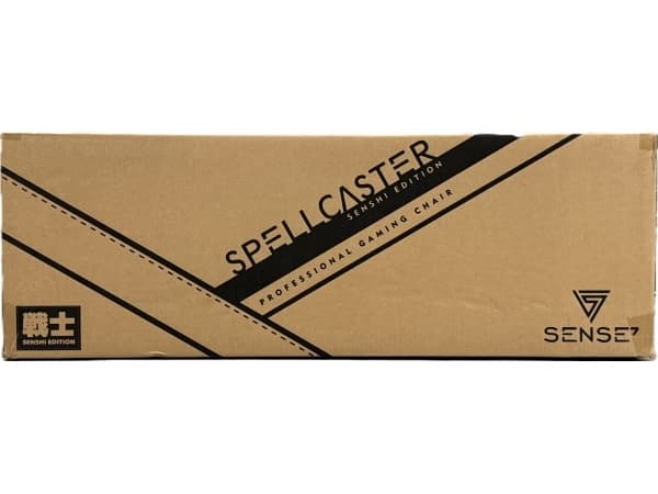 SENSE7 Spellcaster kangas nojatuoli Senshi Edition musta