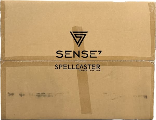 SENSE7 Spellcaster kangas nojatuoli Senshi Edition musta