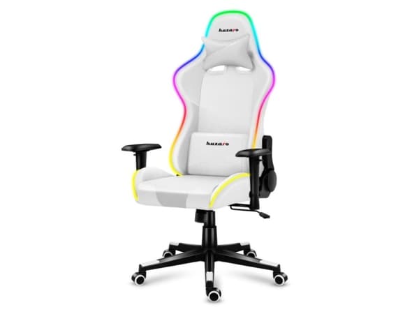 Huzaro Force 6.2 RGB, PC-gamingstol, 130 kg, Bøttesete, Polstret Rygg, Billøp, Universell