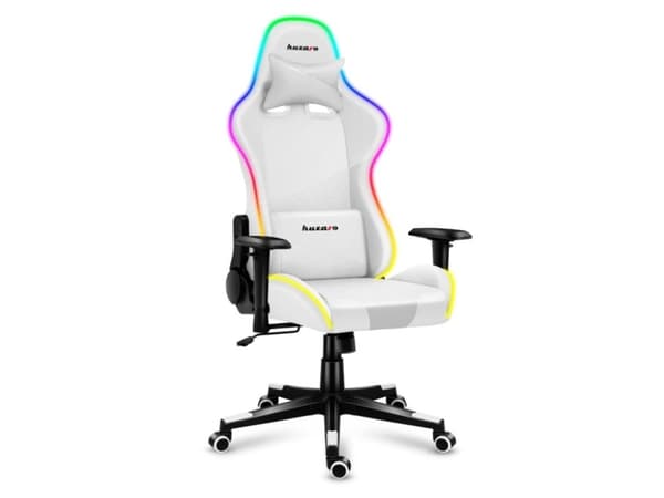 Huzaro Force 6.2 RGB, PC-gamingstol, 130 kg, Bøttesete, Polstret Rygg, Billøp, Universell