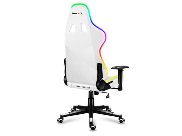 Huzaro Force 6.2 RGB, PC-gamingstol, 130 kg, Bøttesete, Polstret Rygg, Billøp, Universell